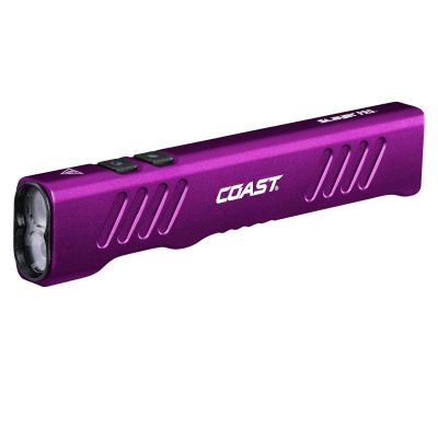COS31365 image(0) - COAST Products Slayer Pro 1150 Lumen Rechargeable Flashlight with Beamsaver Memory Mode - Purple