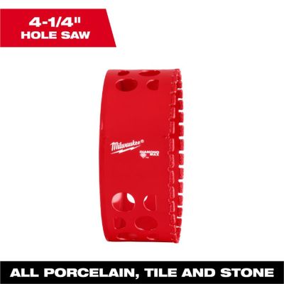 MLW49-56-5687 image(0) - Milwaukee Tool  4-1/4 Inch Diamond Max Hole Saw