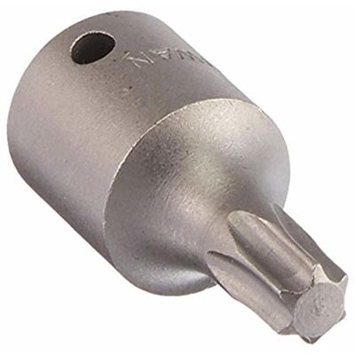 KTI22847 image(2) - K Tool International T47 x 3/8 in. Drive Internal Torx Alloy Steel Sock