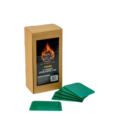 HIT1205G image(0) - High Teck Products 1205G Spreader, 5 in W, Plastic, Green, Tapered Edge