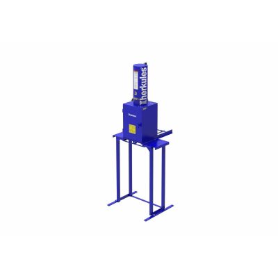 HERHCR1 image(0) - Herkules Equipment HCR1 - Paint Can Crusher with Stand and Automatic Ejector