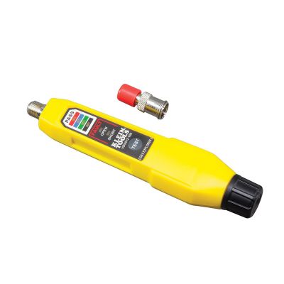 KLEVDV512100 image(0) - Klein Tools Cable Tester, Coax Explorer&reg; 2 Tester with Batteries and Red Remote