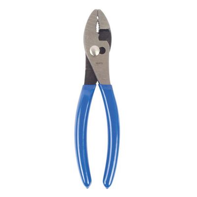 JSP96973 image(0) - J S Products (steelman) 8" Slip Joint Pliers - Double Dip Blue Handle
