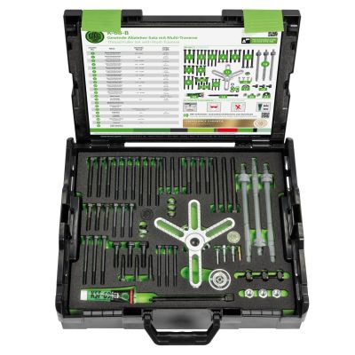 KQTK-68-B image(0) - Kukko Quality Tools Multi-Side Bolt Puller Set (6 Inch Spread and 8 Inch Reach)