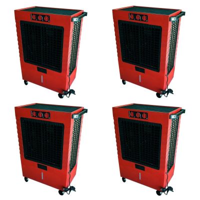 HESM270R-PL4 image(0) - Hessaire M270R 5300 Cfm High Velocity Cooling Fan with Storage - 4 Count