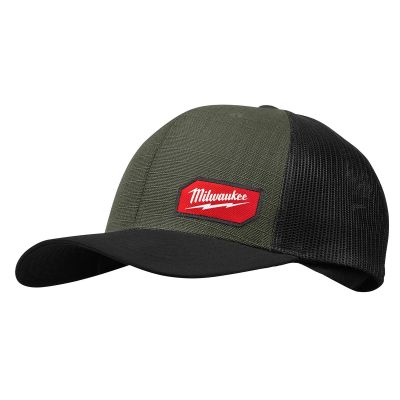 MLW505E image(0) - Milwaukee Tool GRIDIRON TRUCKER HAT - GREEN