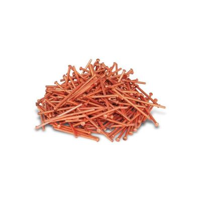 AES2200 image(0) - AES Industries 2200 Welding Stud, 2 mm Dia x 2 in L, Copper-Coated