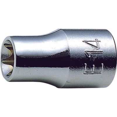 KKN4425-E24 image(0) - Ko-ken USA 1/2 Sq. Dr. Socket TORX E24 Length 40mm