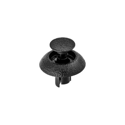 AVC21201 image(0) - AUVECO 21201 Push-Type with Drive Pin Bumper/Radiator Cover and Grille Retainer, 19 mm Dia Head, Nylon, Black