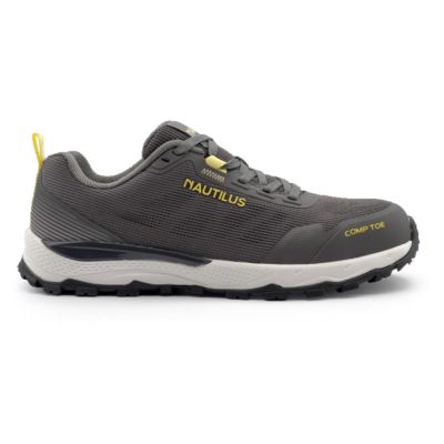 FSIN5300-11D image(0) - Nautilus Nautilus Safety Footwear - TRILLIUM - Men's Low Top Shoe - CT|EH|SF|SR - Grey - Size: 11 - D - (Regular)