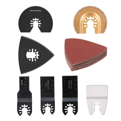 TIT85121 image(1) - Titan 27 pc. Oscillating Accessory Kit