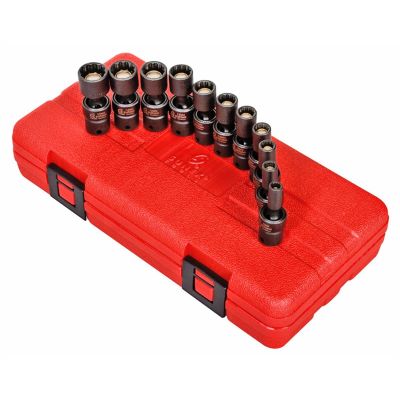 SUN1825 image(0) - SUNEX 11-Piece 1/4 in. Drive 12-Point Metri