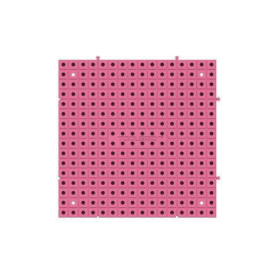 TGR52032 image(0) - Toolgrid TGB-6X6 Modular Board 16pc Pack - Pink