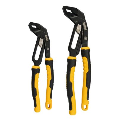 DWTDWHT82824 image(0) - DeWalt 2 Piece Slide Lock Pliers Set 8 Inch and 10 Inch