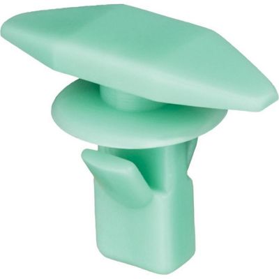 AVC19171 image(0) - AUVECO 19171 Double Head Type 3 Weatherstrip Retainer, (5 x 15 mm Dia Bottom) Head, Nylon, Green