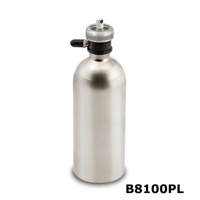 SUR8100PL image(0) - Milwaukee Sprayer B8000PL - Model B 16 oz Aluminum Sprayer, Red Powder-Coated, Plastic Top