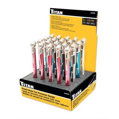 TIT34026-20 image(1) - TITAN 20PC Pencil Tire Gage
