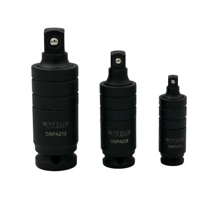 VIMDSPA200 image(0) - VIM Tools 3 Piece Impact Dual Swivel Pinless Adapter Set