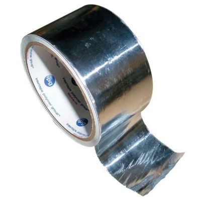 URE6482 image(0) - Urethane Supply Co. Polyvance 6482 Aluminum Tape, 10 yd x 2 in, 3 mil THK