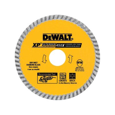 DWTDW4701B image(0) - DEWALT 4-1/2-Inch Xp Turbo Diamond Blade