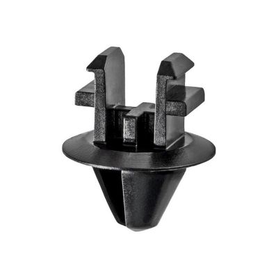 AVC20530 image(0) - AUVECO 20530 Radiator Shroud Air Deflector Retainer, 20 mm Dia Head x (13 mm Dia x 16 mm L) Stem, Nylon, Black