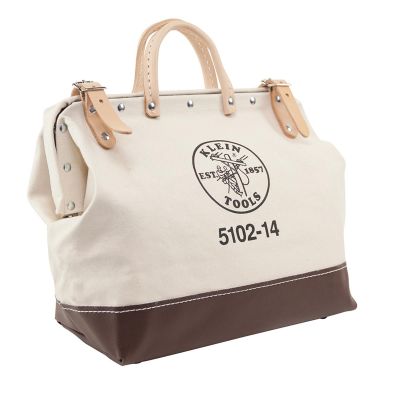 KLE510216 image(0) - Klein Tools Canvas Tool Bag, 16-Inch