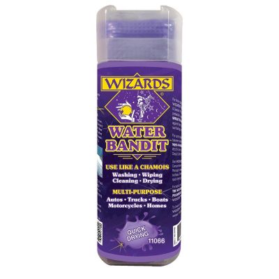 WZP11066 image(0) - Wizards Products Water Bandit 11066 All-Purpose Chamois, 27 in L x 17 in W, Synthetic, Blue