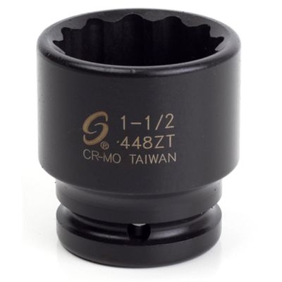 SUN448ZT image(0) - SUNEX 3/4 in. Drive 12-Point Thin Wall Impa