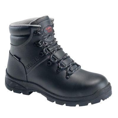 FSIA8624-12W image(0) - Avenger Builder Series - Men's Boots - Soft Toe - EH|SR - Black/Black - Size: 12W
