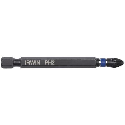 IRWIWAF33PH2B10 image(0) - Irwin Industrial No. 2 PHILLIPS IMPACT POWER BIT 3 in.