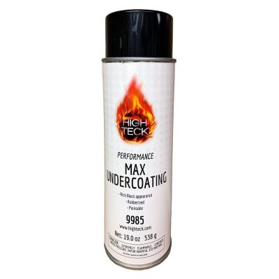 HIT9985 image(0) - High Teck Products MAX-UNDERCOATING RUBBERIZED/PAINTABLE 24OZ 12/CASE