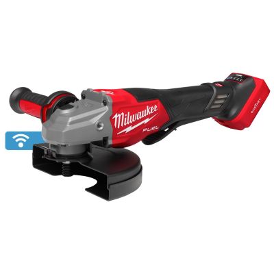 MLW3674-20 image(0) - Milwaukee Tool M18 FUEL 4-1/2 Inch-7 Inch Variable Speed Braking Grinder, Paddle Switch w/ ONE-KEY
