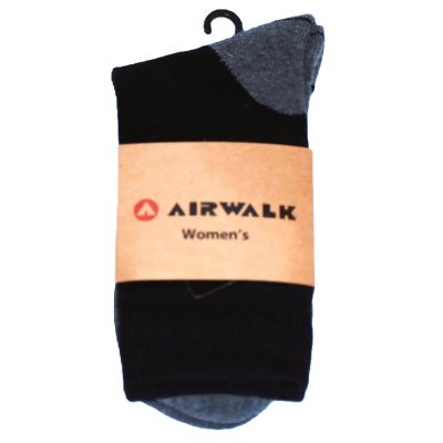 FSIAW-WOM-SOCK-OS image(0) - Airwalk Moisture Wicking Socks with COOLMAX Technology - Women's - OSFM