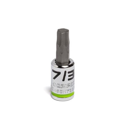 GETGEASSH732RPT image(0) - Grip Edge Tools 7/32" 1/4" Dr Short RPT Hex Bit Socket