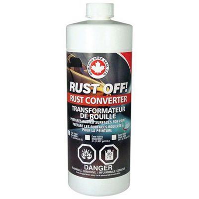 DOMBROQ image(0) - Dominion Sure Seal BROQ Rust Off Converter, 1 qt Bottle, Brown, Liquid