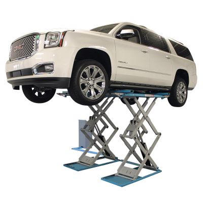 ATEATTD-SLP9K image(0) - Atlas Automotive Equipment SLP9K Full-Rise Scissor Lift 9000 lb. Capacity  (WILL CALL)