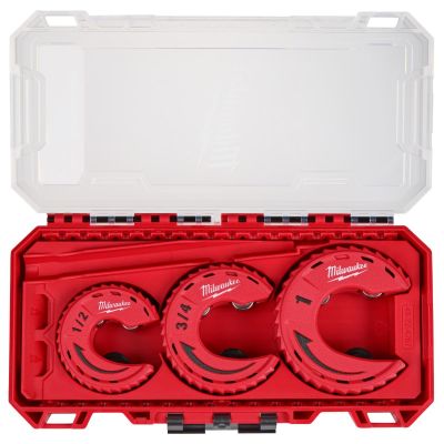 MLW48-22-4267 image(0) - Milwaukee Tool 3 Piece Close Quarters Tubing Cutter Set