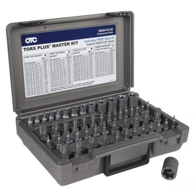 OTC5900A-PLUS image(0) - OTC Master Torx Bit Socket Set, 53pc.