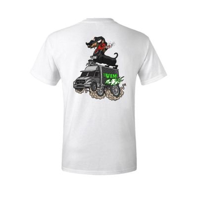 VIMBDTTW-XL image(0) - VIM Tools VIM BAD DOG TOOL TRUCK T SHIRT (WHITE) - XL