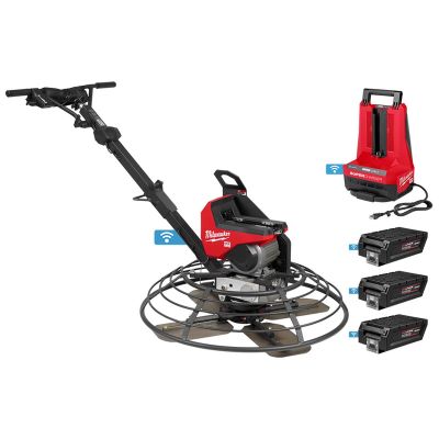 MLWMXF336-3HD image(0) - Milwaukee Tool MX FUEL 36" Walk-Behind Trowel Kit