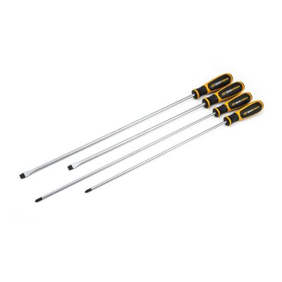 KDT80069H image(0) - GearWrench 4 Piece Phillips/Slotted Dual Material Screwdriver Set