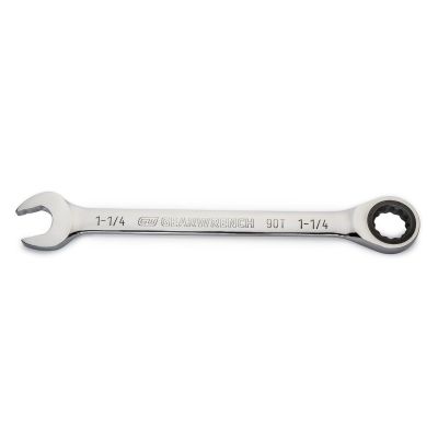 KDT86956 image(0) - GearWrench 1-1/4 Inch 90-Tooth 12 Point Ratcheting Combination Wrench