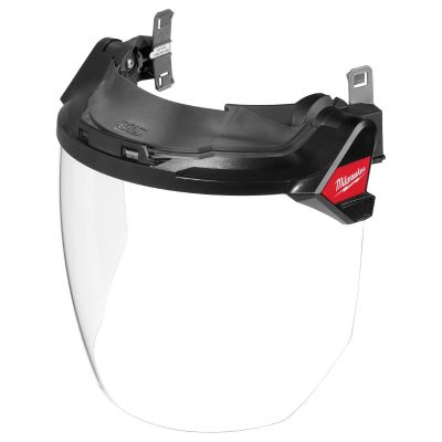 MLW48-73-1422 image(0) - Milwaukee Tool BOLT Gasketed Full Face Shield - Clear Dual Coat Lens (Compatible with Milwaukee BOLT Safety Helmets and BOLT Hard Hats)