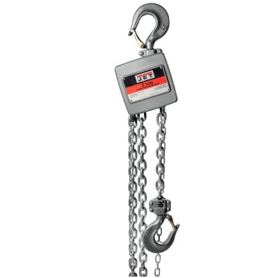 JET133215 image(0) - Jet Tools 2-Ton Aluminum Hand Chain Hoist with 15' Lift - AL100-200-15