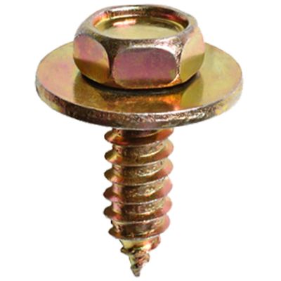 AVC16828 image(0) - AUVECO HEX HEAD SEMS TAP SCREW M6.3-1.81 X 20MM