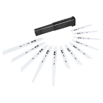 WLMW721 image(0) - Wilmar Corp. / Performance Tool 12 pc. Reciprocating Saw Blade Set