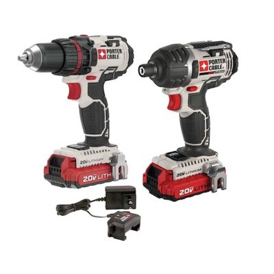 PRCPCCK602L2 image(0) - Porter Cable 20V MAX* 2-Tool Combo Kit