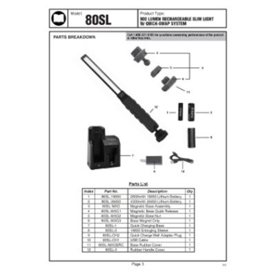 AST80SL-26650 image(0) - Astro Pneumatic 4500mAh 26650 Size Lithium Battery