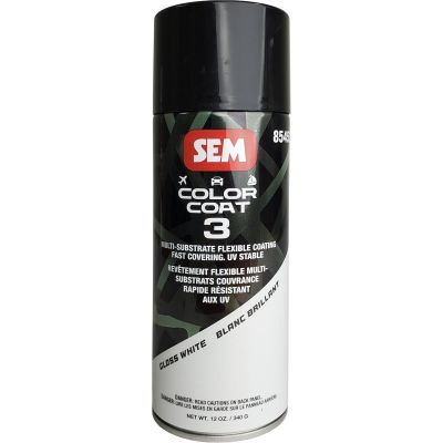 SEM85453 image(0) - SEM Paints Color Coat 3 Gloss White 16 oz Aerosol