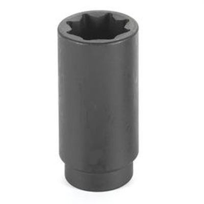 GRE2520SD image(0) - Grey Pneumatic 1/2" Drive x 5/8" Deep - 8 Point Socket